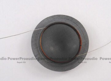 1pair 1 inch silk diaphragm Tweeters voice coil silk dome 25.5mm 25.4mm 8ohm