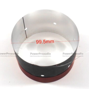 2pcs 99.5MM Bass Voice Coil Woofer white Aluminum High Power For 15 inch Woofer