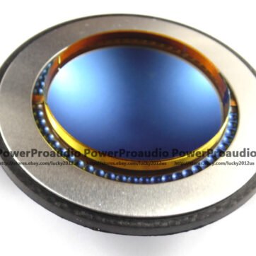 4PCS 51.2mm  TITAN Aftermarket High Quality Aluminium Wire Blue Diaphragm  8Ohm