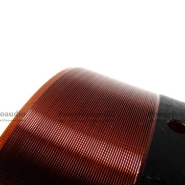 2PCS 100MM Audio Bass Speaker Voice Coil Subwoofer Woofer Sound In /out 2 Layers