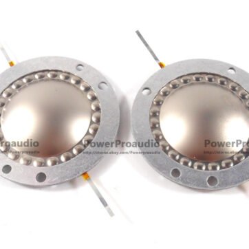 2PCS /LOT 1.75inch 44.4mm 44.5mm Speaker Diaphragm Horn Driver Repair kit 8 Ohm