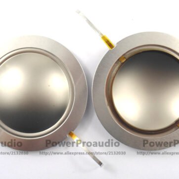 2pcs Replacement diaphragm voice coil Flat wire 8 ohm  44.5mm