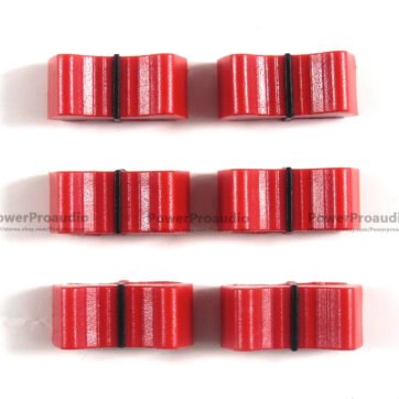 6pcs Fader Knobs replace FOR ALLEN & HEATH XONE 1D 2D 3D 4D 32 62 464 S2 Red