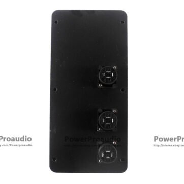 3pcs Back Panel W/ Connectors & Switch Replacement  For NEXO PS 15 Speaker