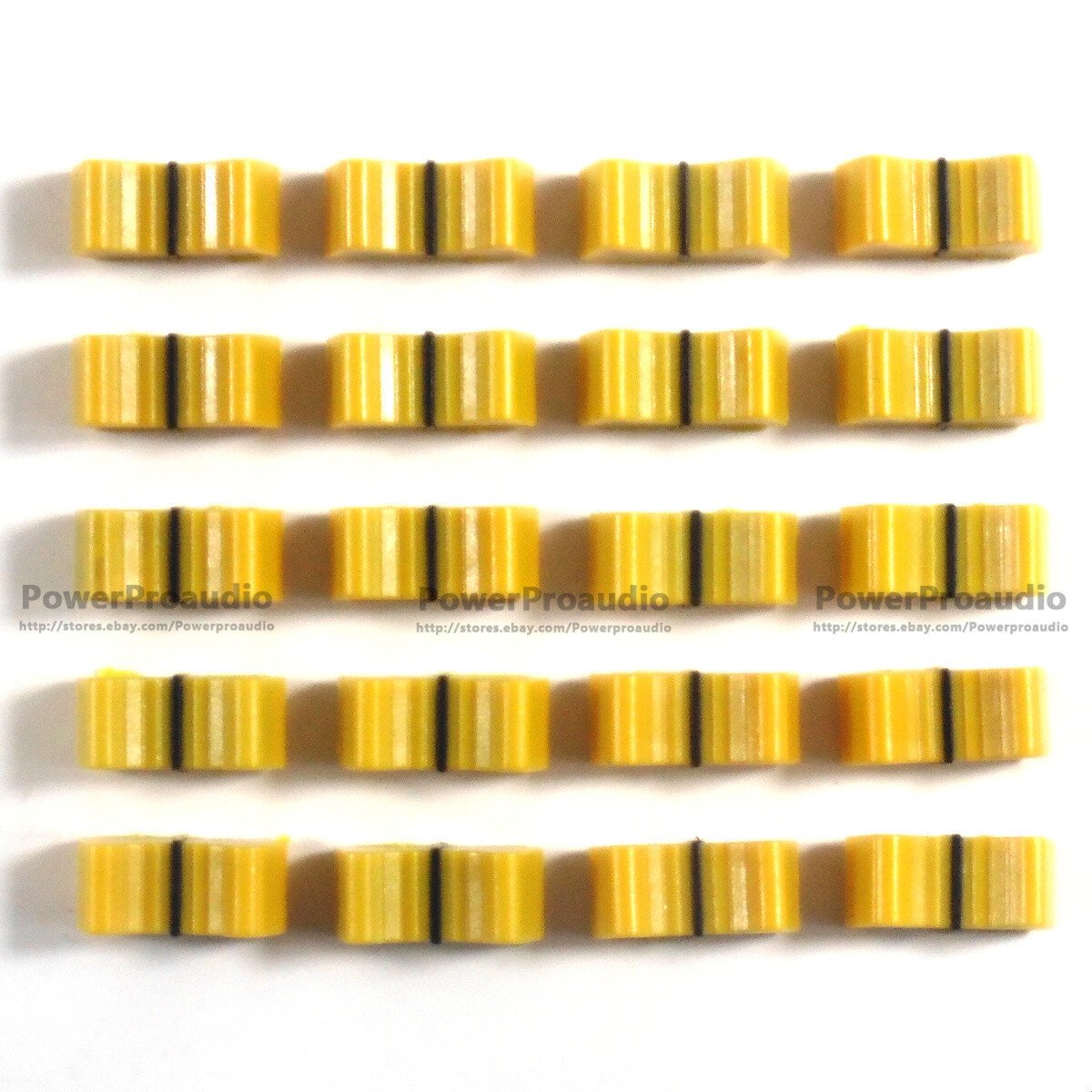 20pcs Fader Knobs replace FOR ALLEN & HEATH XONE 1D 2D 3D 4D 32 62 464 S2 yellow