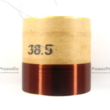 2pcs 38.5mm 8ohm ASV Speaker Bass Voice Coil Subwoofer Woofer Sound Drive Repair