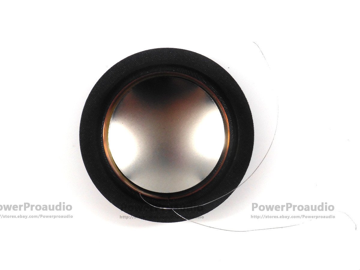 2PCS Voice coil 26mm silk+ Sliver Titanium diaphragm dome Lead wire same way - 图片 2