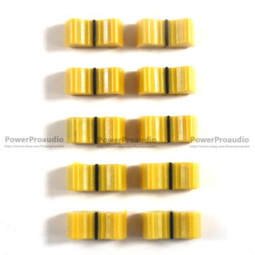 10pcs Fader Knobs replace FOR ALLEN & HEATH XONE 1D 2D 3D 4D 32 62 464 S2 Yellow