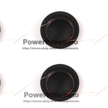 6 pcs 25.4mm 25.5mm (1") silk diaphragm dome Tweeters voice coil 8ohm