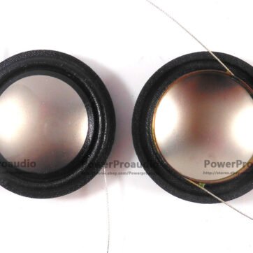 2 pcs/lot 20.4mm (20core) Silk+Titanium  diaphragm Tweeters Voice coil