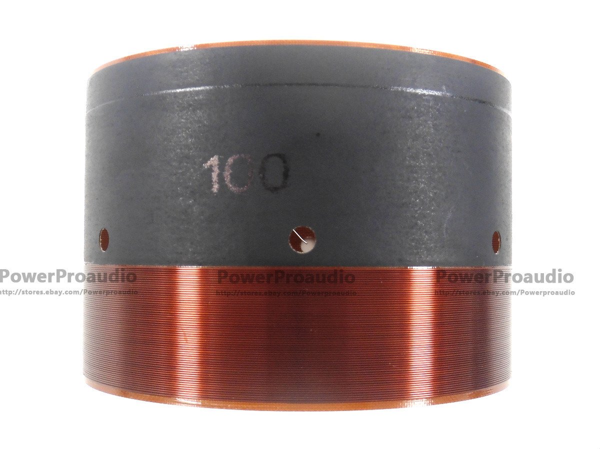 2PCS 100MM Audio Bass Speaker Voice Coil Subwoofer Woofer Sound In /out 2 Layers - 图片 2