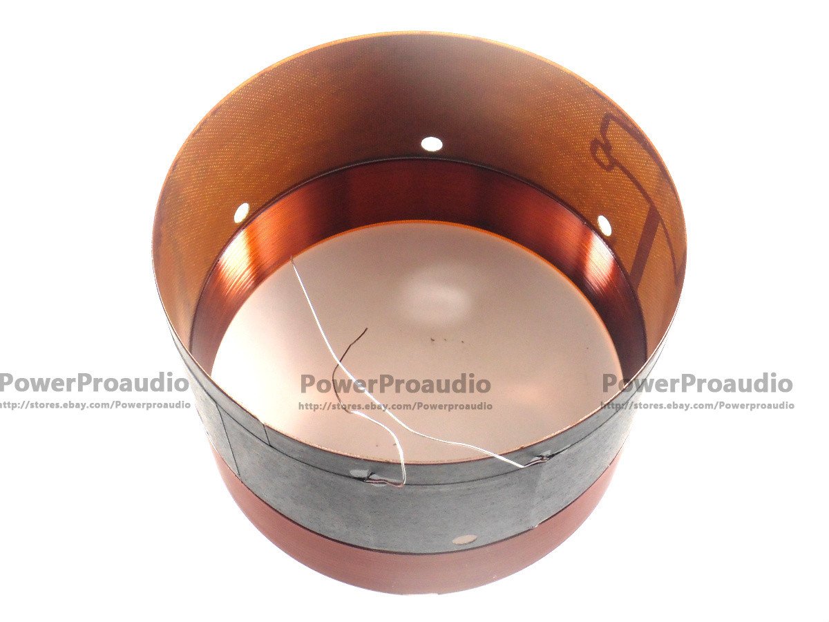 2PCS 100MM Audio Bass Speaker Voice Coil Subwoofer Woofer Sound In /out 2 Layers - 图片 5