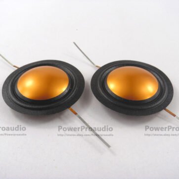 2PCS  25.4mm 25.5mm (1") silk+Titanium diaphragm dome Tweeters voice coil