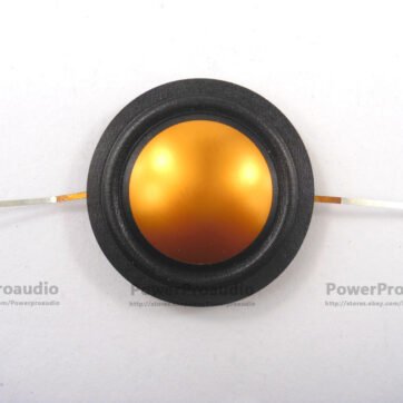8PCS  25.4mm 25.5mm (1") silk+Gold Titanium diaphragm dome Tweeters voice coil