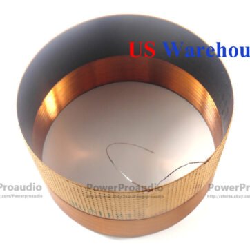 2x Quality Voice coil for B&C 18TBX100-8 18NW100 18PZB100 8Ohm Tweeter Speaker