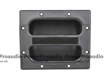 2PCS 146*139mm PP Plastic Tube Guitar Amp Cabinet Heavy Duty Recessed Handle