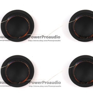 4 pcs 25.4mm 25.5mm (1") silk diaphragm dome Tweeters voice coil 8ohm