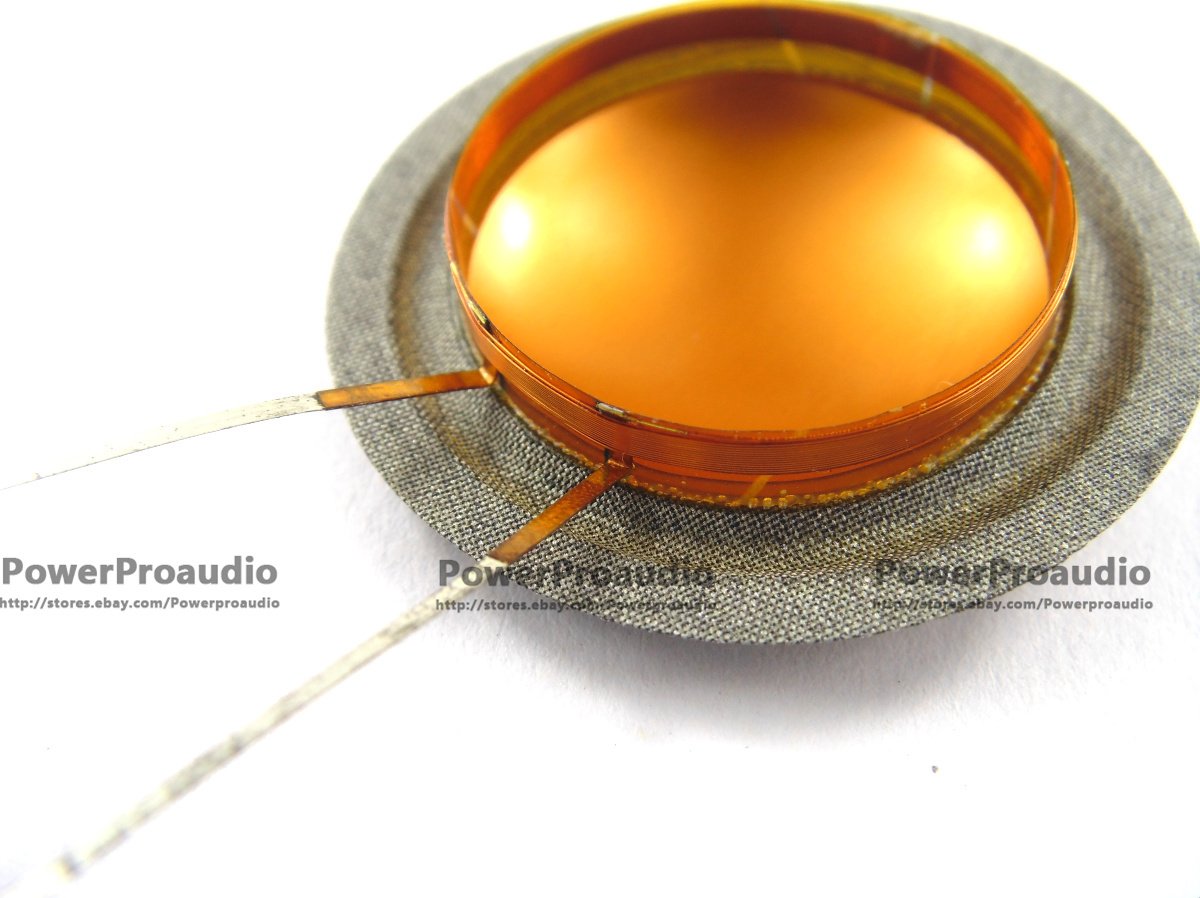 2pcs/lot Aftermarket 25.4 mm tweeter diaphragm voice coil 1 inch Gold color - 图片 2