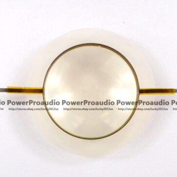 44.5 mm 44.4mm flat ccar wireTitanium Tweeter Diaphragm