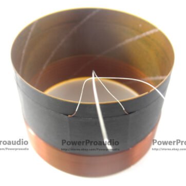 2PCS 76.5MM Audio Bass Speaker Voice Coil Subwoofer Woofer Sound 2 Layers