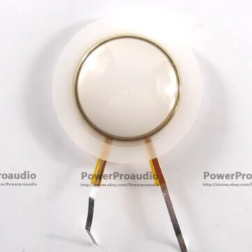 2X 34.5 mm 1 3/8" 8 ohm polyester tweeters ccar flat wire diaphragm ,voice coil