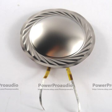 2x Titanium Dome+ Voice coil Round Wire 8ohm 44.4mm Tweeters Voice Coil