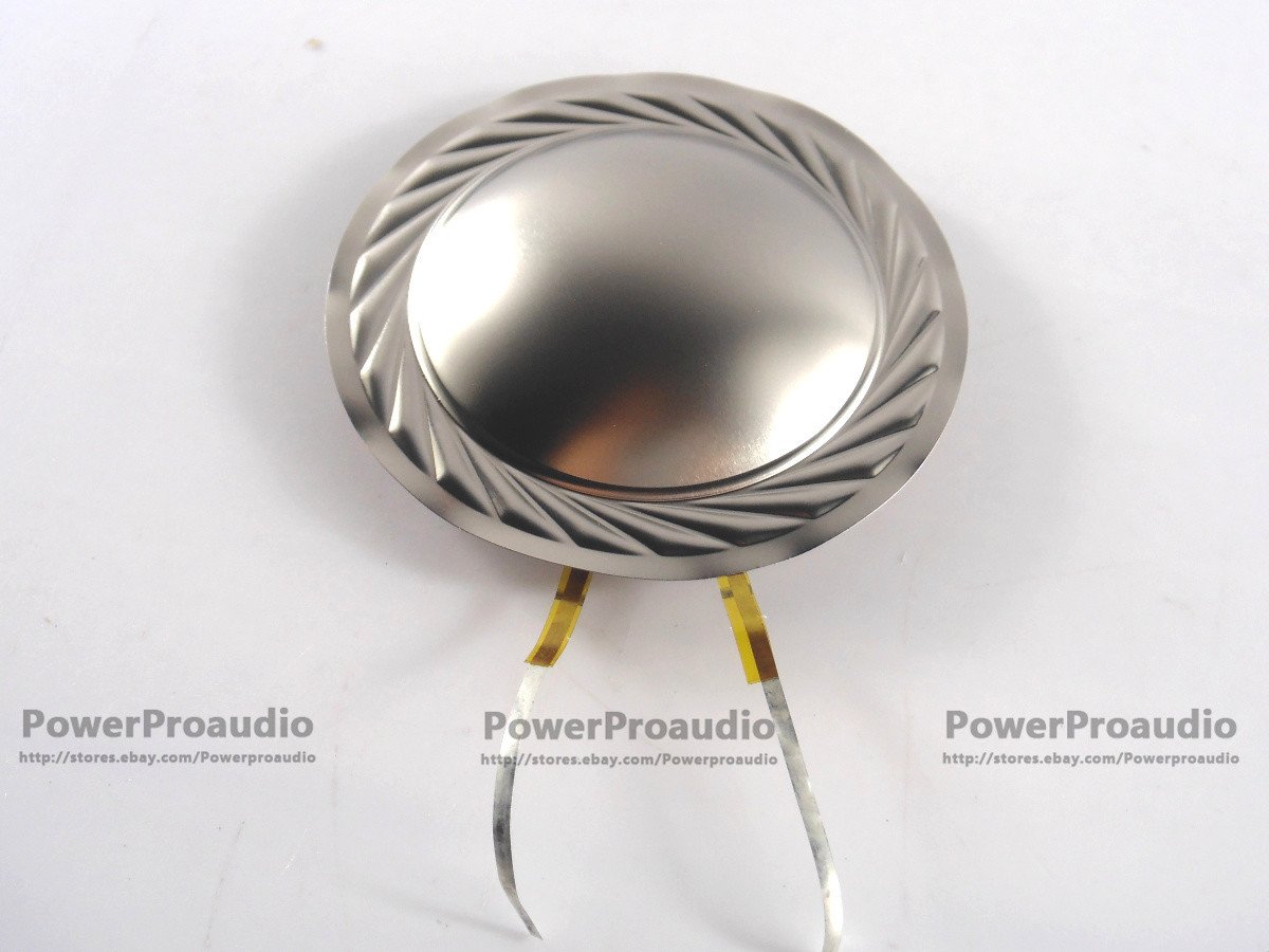 2x Titanium Dome+ Voice coil Round Wire 8ohm 44.4mm Tweeters Voice Coil