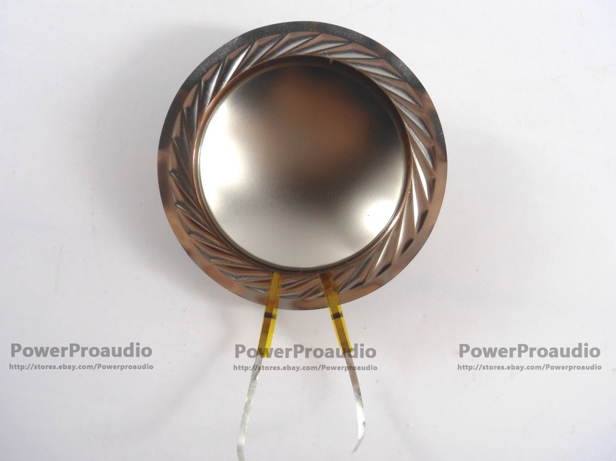 2x Titanium Dome+ Voice coil Round Wire 8ohm 44.4mm Tweeters Voice Coil - 图片 2