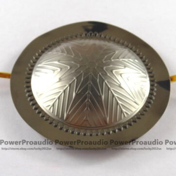 2 pcs 25.5mm 1" Diaphragm Titanium Tweeters Voice coil 8 ohm 25.4mm Round Wire