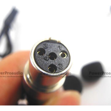 Black Headwear earhook Headset Microphone FOR Shure Wireless MIC Bodypack