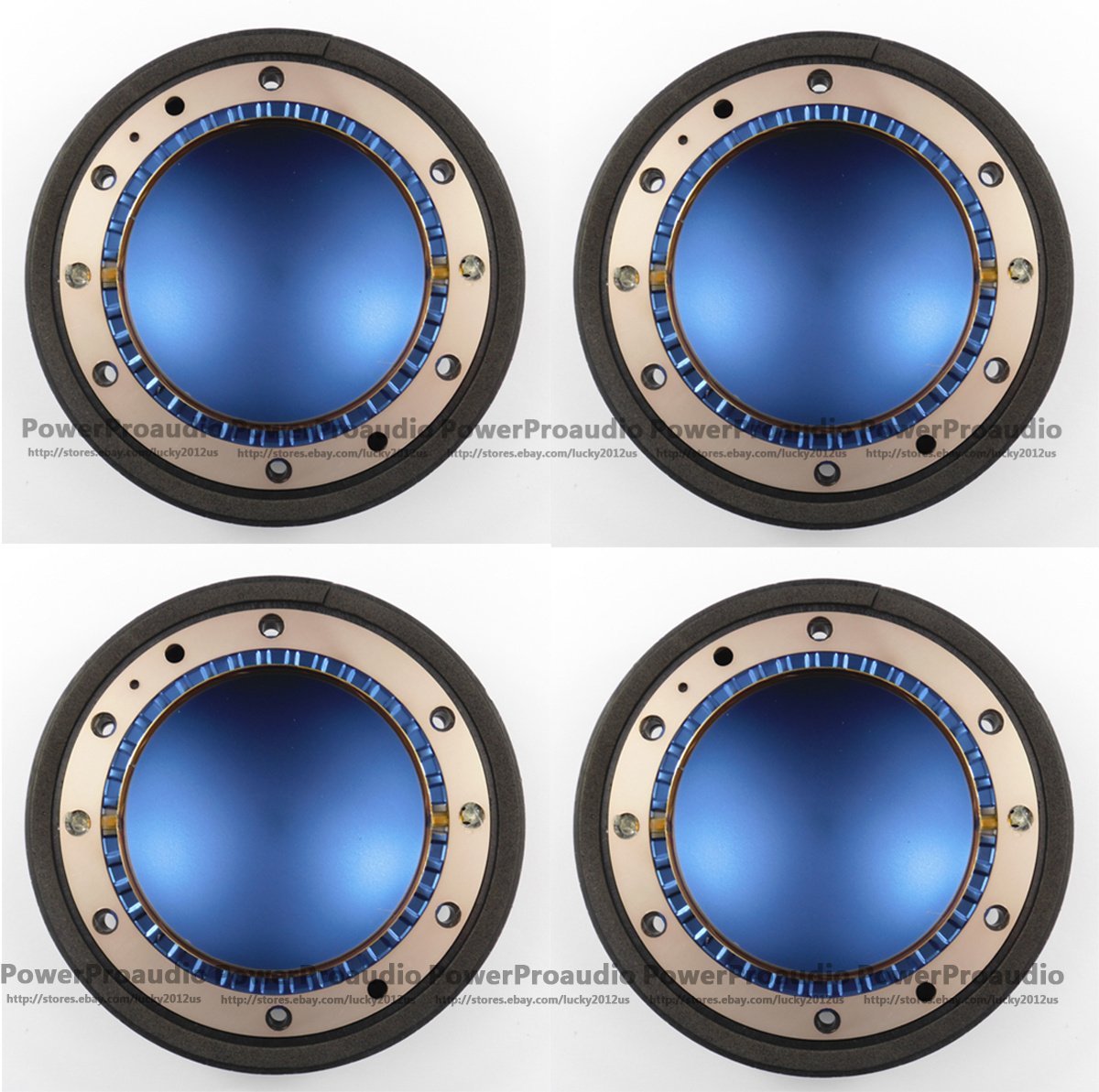 4pcs Diaphragm For EV Electro Voice 16 ohm DH1 DH1A DH1012 DH1202 DH2012