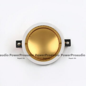 Diaphragm For B&C DE600, DE610. DE620, Others, 8 Ohm, D-BCMMD600-8 gold titanium