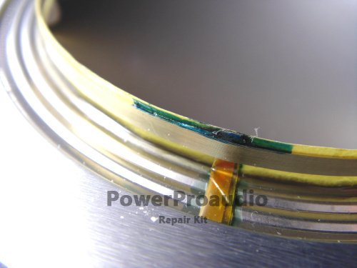 2pcs Diaphragm For P-Audio BMD750 Turbosound CD210 CD212 #10-085 Aluminium Wire