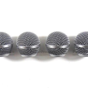 4 X Ball Head Mesh Microphone Grille for SM58S SM58LC BETA58