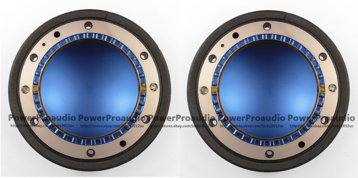 2PCS Replacement Diaphragm For EV DH1, DH1A, DH-1A, DH1AMT, DH1A-WP, 8ohm