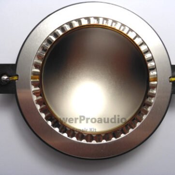 1pcs 72.2 mm 8 ohm Titanium Repairkit diaphragm voice coil -flat wire ,2.84 ''