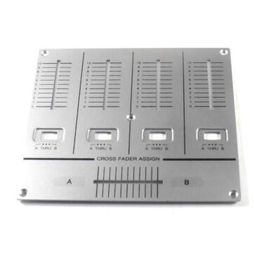 DNB1154 Metal Control Panel Silver Faceplate For Pioneer DJM-700-K Silve