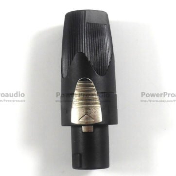 10pcs/lot 4-core speaker plug Speakon connector for Neutrik NL4FC Black Color