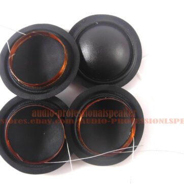 10pcs 25.4mm 25.5mm (1") Black silk diaphragm dome Tweeters voice coil 8ohm