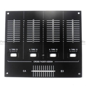 2pcs Dah2830 metal fader panel for pioneer djm-900nexus djm900 900srt