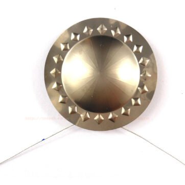 2pcs Titanium 24.8mm speaker Tweeters Titanium Diaphragm speaker  coil 4 ohm