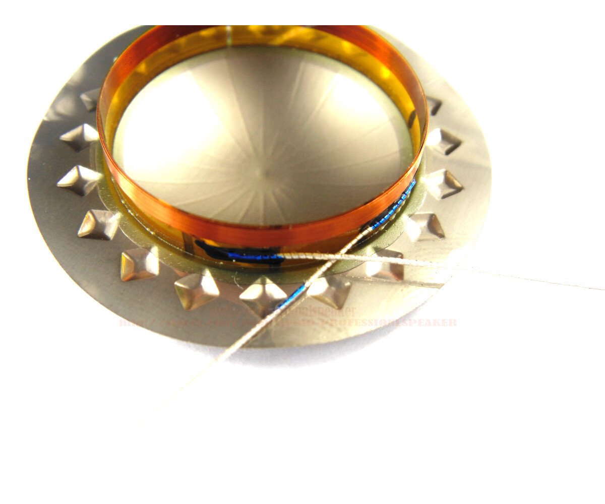 2pcs Titanium 24.8mm speaker Tweeters Titanium Diaphragm speaker coil 4 ohm - 图片 4