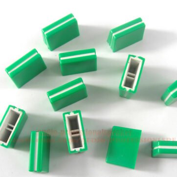 20pcs/lot Fader Cap Knob For PIONEER DJM-250 350 400 600 700 800 Mixer Green