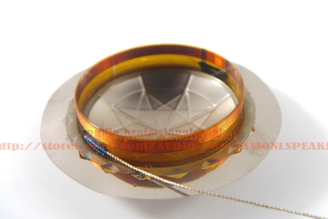 10pcs 25.4mm 25.5mm (1") titanium diaphragm dome Tweeters voice coil 8ohm - 图片 3