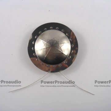 2 pcs 25.5mm 1" Diaphragm Titanium Voice coil 8 ohm 25.4mm Round Wire