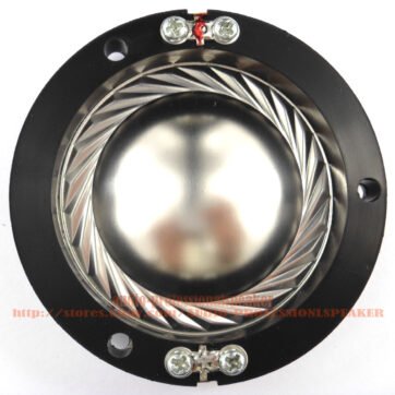 4PCS Aluminum Diaphragm Fit For Altec Lansing Speaker 604 802 804 8 Ohm