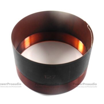 2pcs 127mm Voice coil Copper wire 8 Ohm For Loudspeaker Repair Tweeter In / out
