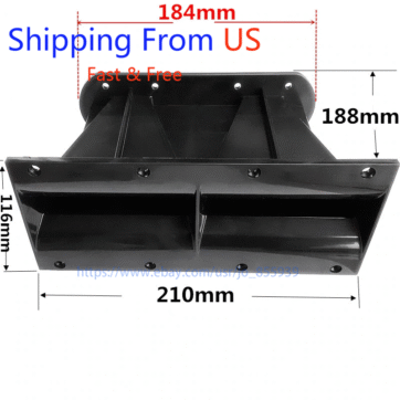 Line Array Tweeter Horn 2x1 Inch Throat For 8 Inch Martin Audio W8LM