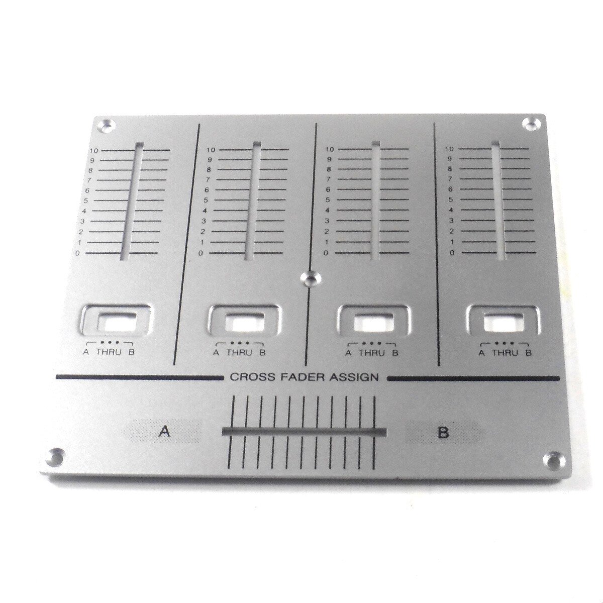 4PCS DNB1154 Metal Control Panel Silver Faceplate For Pioneer DJM-700-K Silver - 图片 3