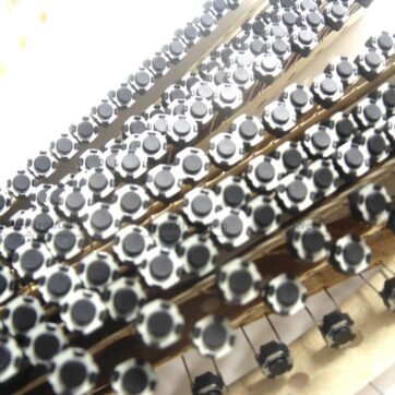 1000 x Black Switch For PIONEER CDJ 400 350 850 900 2000 PLAY PAUSE CUE DSG 1117